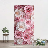 Lofaris Floral 3D Effect Pattern Photography Rectangle Backdrop